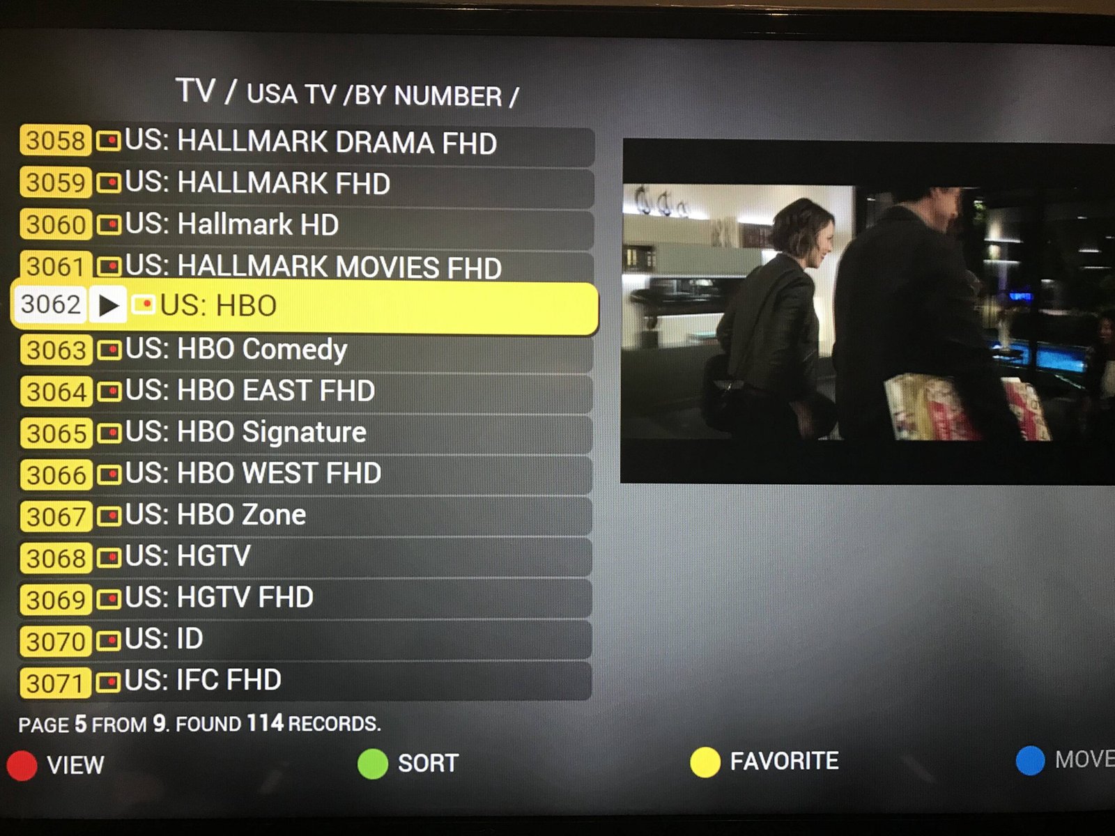 3000 channels IPTV and vod